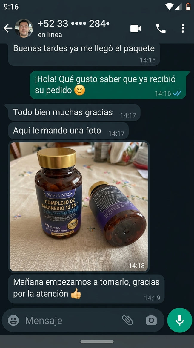 Conoce nuestro complejo de magnesio.